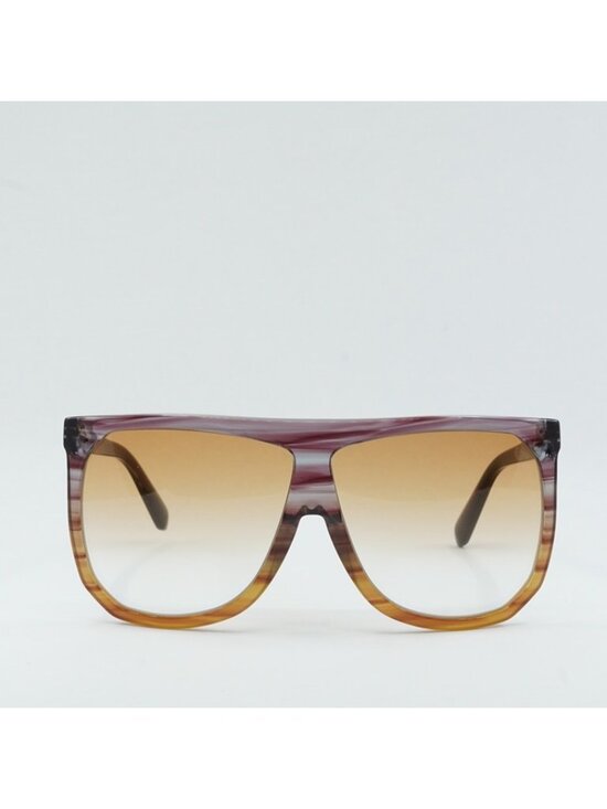 Loewe LW40001I 83V Filipa Sunglasses Purple to Orange Gradient Square Frame main image 7